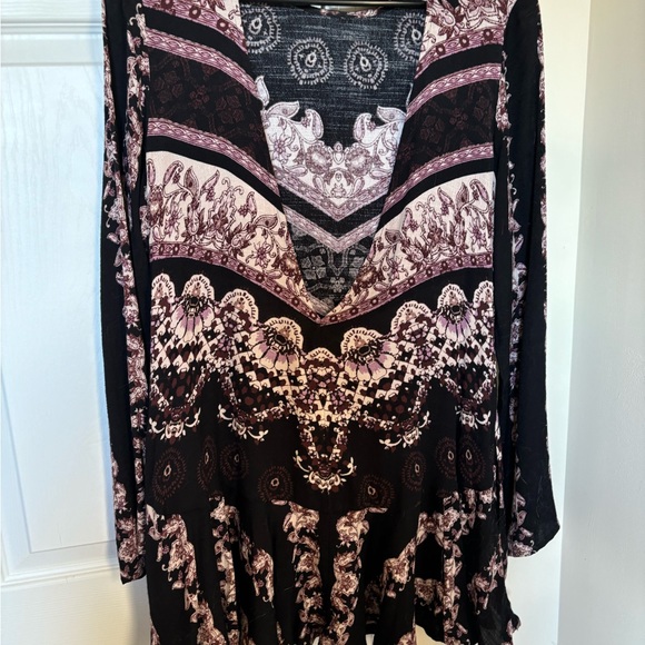 Free People Smooth Talker Tunic in Black - Picture 6 of 6